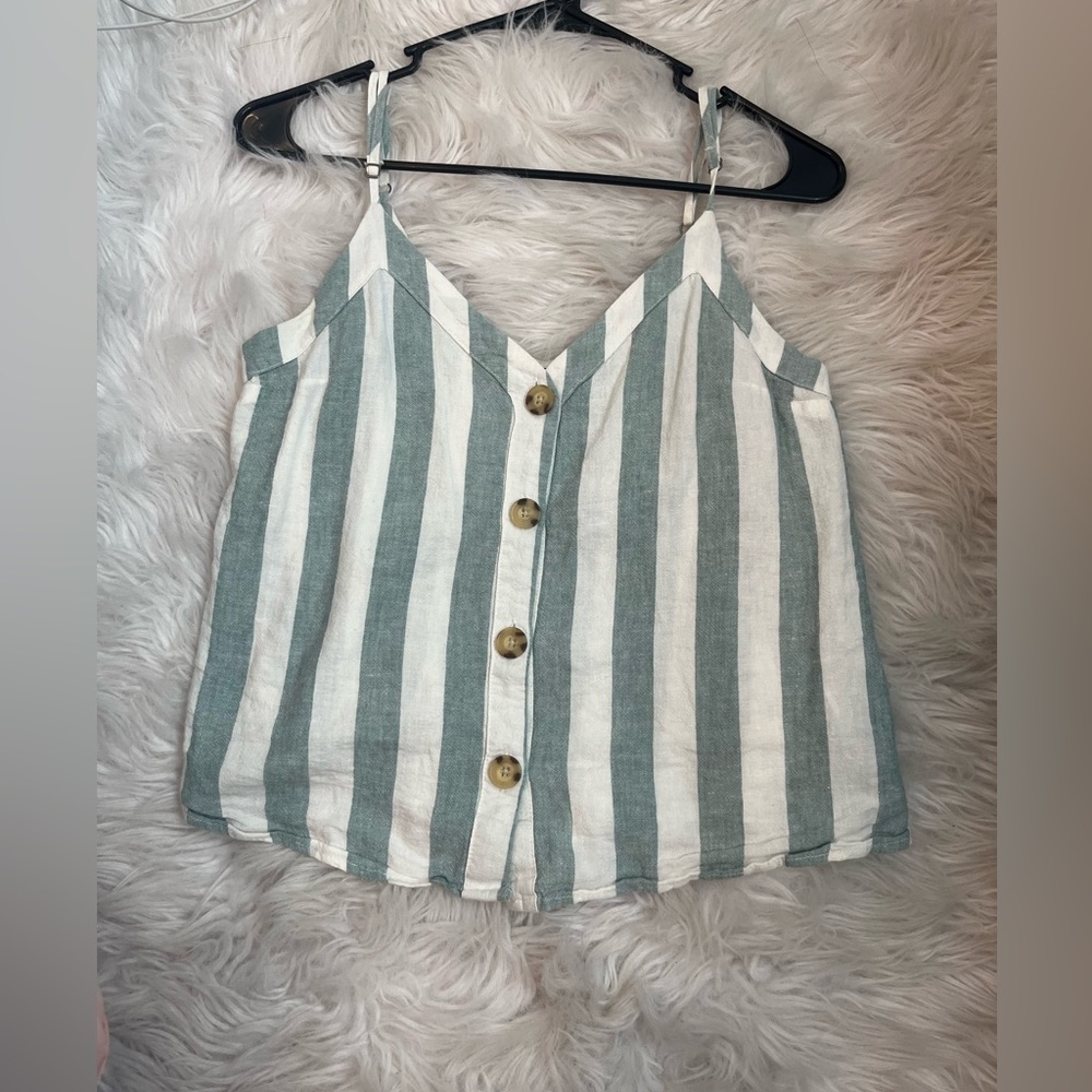 Abercrombie and fitch striped tank